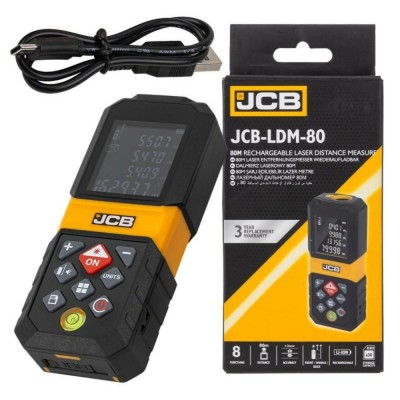 Telemetru cu laser JCB 80m foto