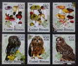 BC112, Guinea-Bissau 2005, serie ciuperci si bufnite