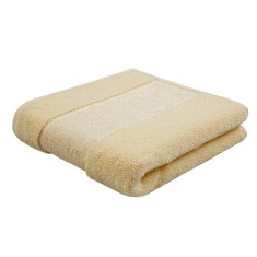 Prosop De Fata Bianca 50&amp;amp;#215;90 CM &amp;amp;#8211; Colectia Lux &amp;amp;#8211; Culoare Galben Pai foto