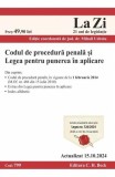 Codul de procedură penală şi Legea pentru punerea &icirc;n aplicare. Cod 799. Actualizat la 15.10.2024 - Paperback brosat - Mihail Udroiu - C.H. Beck