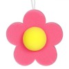 Burete Baie, Model Floare, Culori Fucsia Galben, Dimensiuni 14.5x14x3.5cm, Oem