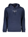 Cumpara ieftin Hanorac barbati, cu imprimeu pe fata si spate, Regular fit, Bleumarin, XL