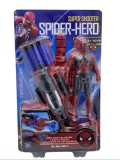 Set Spiderman cu lansator de sageti figurina si manusa