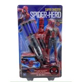 Set Spiderman cu lansator de sageti figurina si manusa