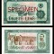ALBANIA █ bancnota █ 10 Leke █ 1976 █ P-43s █ SPECIMEN █ cu numerele de serie 000000 █ UNC █ necirculata
