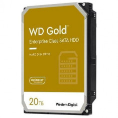 HDD Western Digital Gold Enterprise Class, 20TB, SATA-III 6 Gb/s, 3.5inch (Auriu)