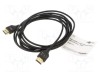 Cablu HDMI 3m Goobay, negru, HDMI 2.0, HDCP 2.2, High Speed Ethernet, 4K, HDR, 3D