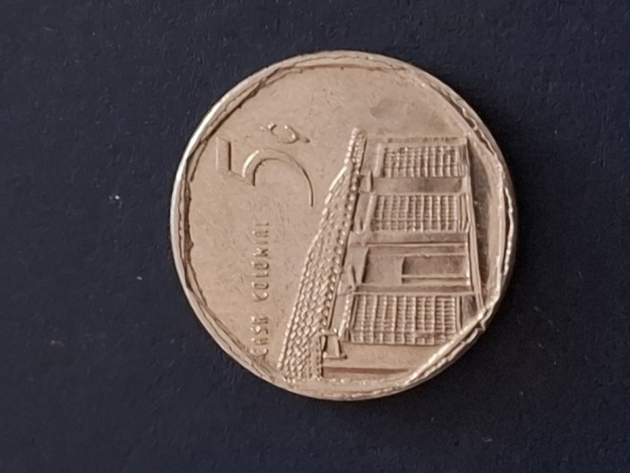 5 centavis 1999 cuba