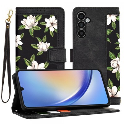Husa pentru Samsung Galaxy A34 A346, Techsuit, FlipCraft, Neagra foto