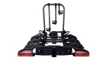 Suport pentru 3 biciclete sau 2 electrice cu prindere pe carligul de remorcare Farad Susa Pro