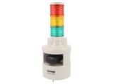 "Coloană de Semnalizare LED Roșu/Ambră/Verde 24V"