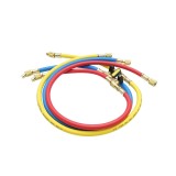 Set furtunuri cu robinet 90 cm, 3 culori, pentru &icirc;ncarcare freon R-410A