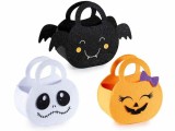 Set 3 gentute Halloween textil multicolor II cm 24x8,5x17 H