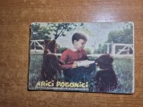 revista pentru copii - arici pogonici - iulie 1958 - poezii , cantece,jocuri ,benzi desenate,divertisment