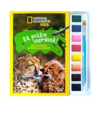 Cumpara ieftin National Geographic Kids. Sa pictam impreuna! Carte de colorat cu pensula si acuarele