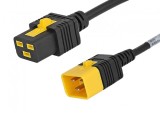 Cablu de alimentare cu blocare C19 la C20 3m, 3-100-363, Oem