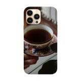 Husa compatibila cu Apple iPhone 14 Plus model Coffee cup, Silicon, TPU, Viceversa, Transparent, Carcasa