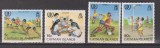ANUL INTERNATIONAL AL TINERETULUI 1985 CAYMAN ISLANDS MI.553-556 MNH