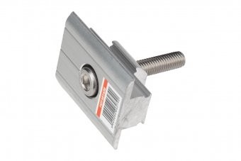 Clema Intermediara Aluminiu Fixare Panou Fotovoltaic foto