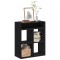 Dulap cu cărți negru 66x31x80 cm lemn prelucrat
