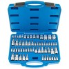 Trusa biti torx si tubulare E-Torx 60 piese, Asta &amp; Satra