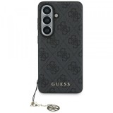 Husa pentru Samsung Galaxy S26 S942, Guess, 4G Classic Logo Charm, Neagra
