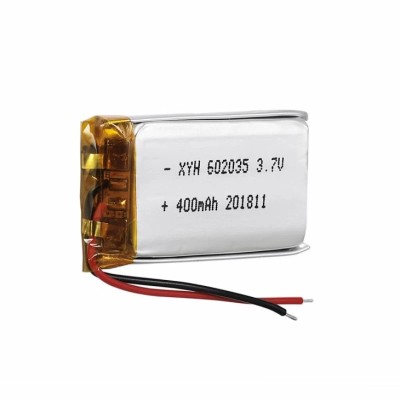 Acumulator Li-Po 3.7V/400mAh 2 fire foto