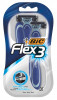 Bic Aparat De Ras Dispozabil Pentru Barbati Flex3 Cu 3 Lame Pachet 3 Bucati 489173