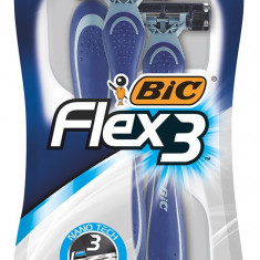 Bic Aparat De Ras Dispozabil Pentru Barbati Flex3 Cu 3 Lame Pachet 3 Bucati 489173