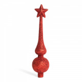 Ornament pt. v&acirc;rful pomului de Crăciun - 18,5 cm, roşu 58062C, General