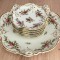 Set - desert / fructe - Rosenthal - Moliere - Moss Rose / Ramona - 6 persoane - 1984