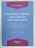 JURISPRUDENTA OBLIGATORIE PENTRU APLICAREA NOILOR CODURI PENALE , 2016 , PREZINTA SUBLINIERI *
