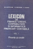 Lexicon de finante-credit, contabilitate si informatica financiar-contabila, Volumele I si II
