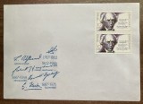 D11 - IPS - Intreg postal strain tematica personalitati - Germania Democrata - DDR - 1987