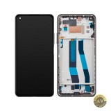 Display cu Touchscreen Xiaomi 11 Lite 5G NE cu Rama Negru (Truffle Black) Service Pack 5600030K9D00