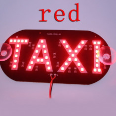 Placuta cu led, indicator taxi, 45 smd 3528, lumina rosie