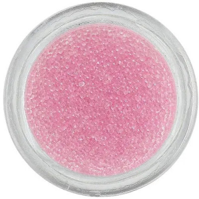 Perle decorative - roz pastel, 0,5mm foto
