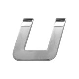 Ornament Auto 3D. Litera U. 26 Mm. Cromat 575585 64428