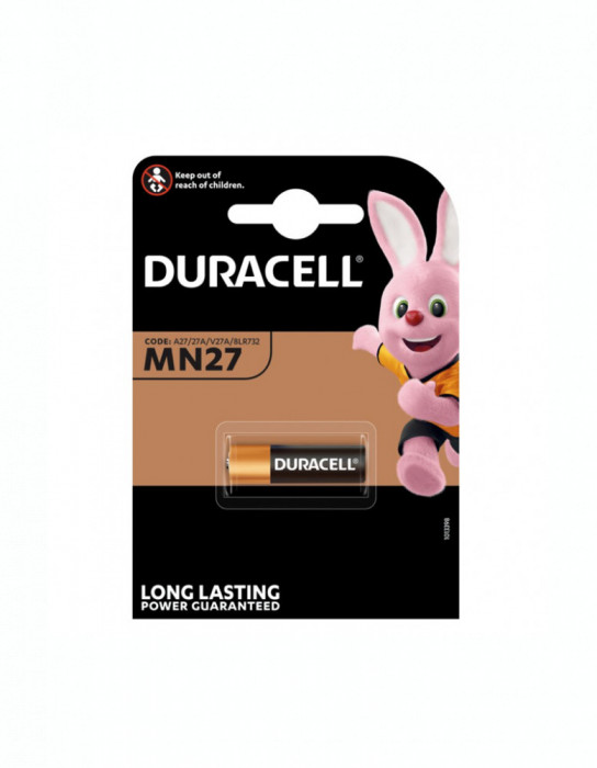 Baterie Duracell MN27 12V alcalina A27 V27A set 1 buc.