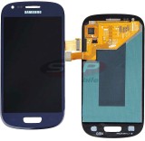 Display LCD Touchscreen Samsung Galaxy S3 Mini i8190 Albastru Blue