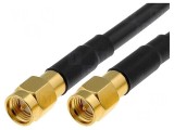Cablu SMA 50&Omega; 1m Negru