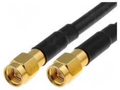 Cablu SMA 50&Omega; 1m Negru