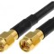 Cablu SMA 50&Omega; 1m Negru