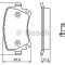 Set placute frana,frana disc AUDI TT Roadster (8J9) (2007 - 2014) BOSCH 0 986 494 062