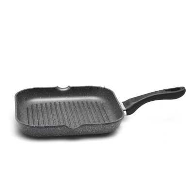 Tigaie grill Nordic Granit line, aluminiu + granit, 27 x 27 cm foto