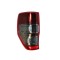 Stop spate, lampa Ford Ranger, 04.2011-05.2016, model: Wildtrak, montare spate, stanga, cu lampa ceata spate; W21/5W+W21W+WY21W; rama cromata, rama n