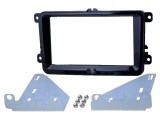 Cadru Radio ACV 2 DIN Negru Luciu pentru Seat, VW, &Scaron;koda &ndash; Cod 381320-30-2