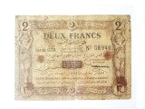 Cumpara ieftin Rara! Tunisia Protectorat Francez 2 Francs 1920,bancnota din imagini(uzata) la cel mai mic pret