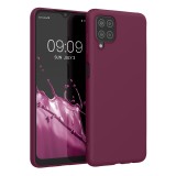 Husa pentru Samsung Galaxy A12, Silicon, Violet, 54048.187, Carcasa, Kwmobile