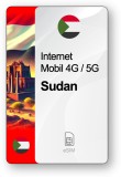 eSIM Internet Sudan, valabil 7 zile, trafic 1 GB, Standard